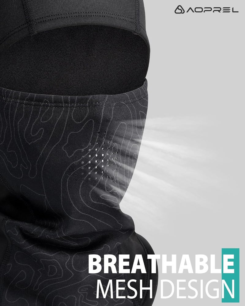AOPREL Balaclava Ski Mask for Men Winter Face Mask Breathable & Thermal Winter Balaclava Women for Cold Weather Outdoor - Image 2